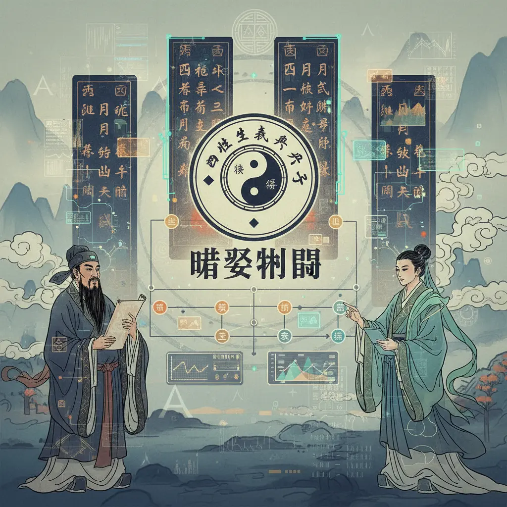 旺衰判斷 - 四柱生辰八字