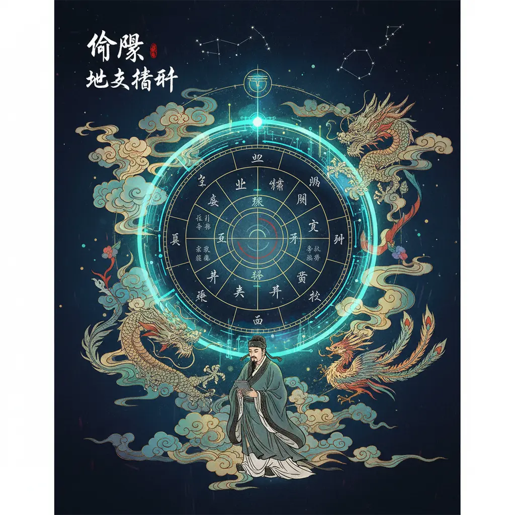 地支藏幹 - 命盤