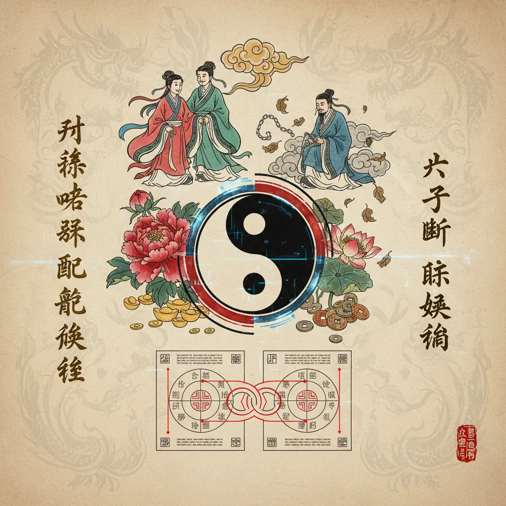 八字斷婚姻 - 財星旺弱配偶關係