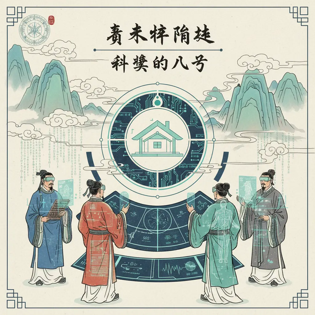 科學的八字 - 後天派陽宅