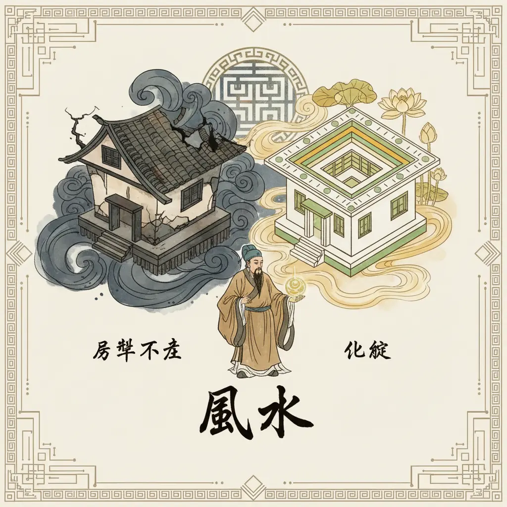 風水問題化解 - 屋型不正