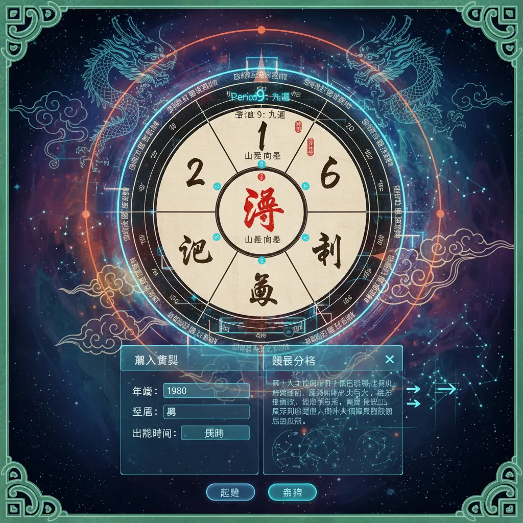 排盤程式 - 玄空飛星