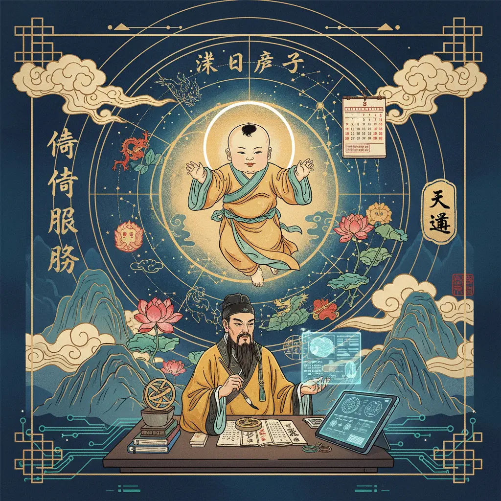 命理服務 - 擇日產子