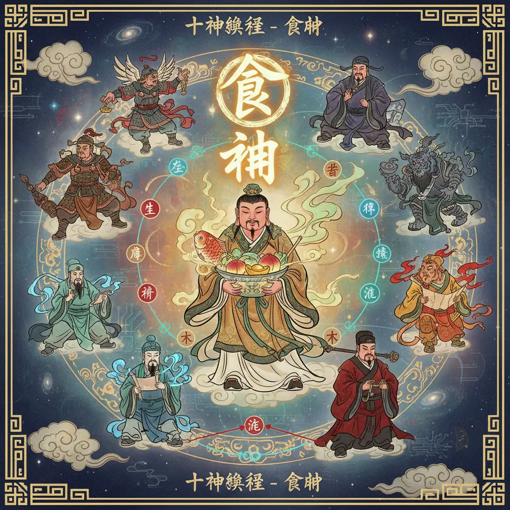 十神關係 - 食神