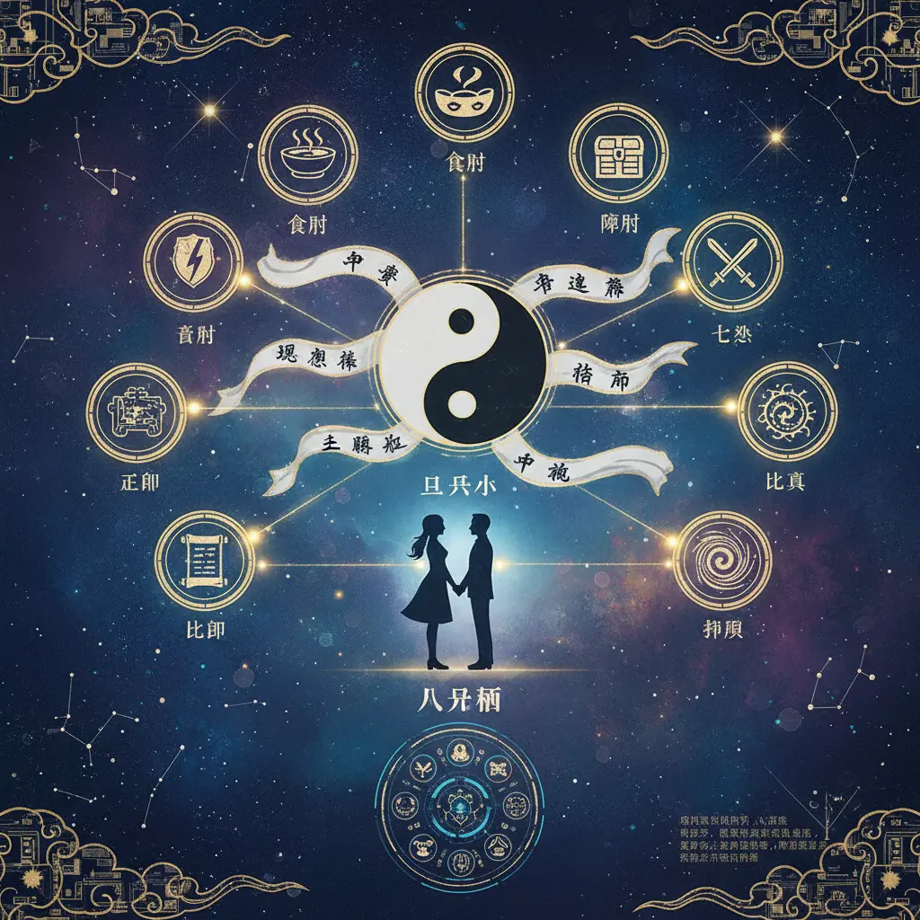 八字看另一半 - 十神