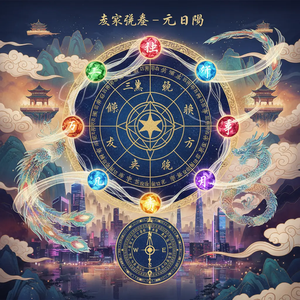 玄空飛星 - 元旦盤