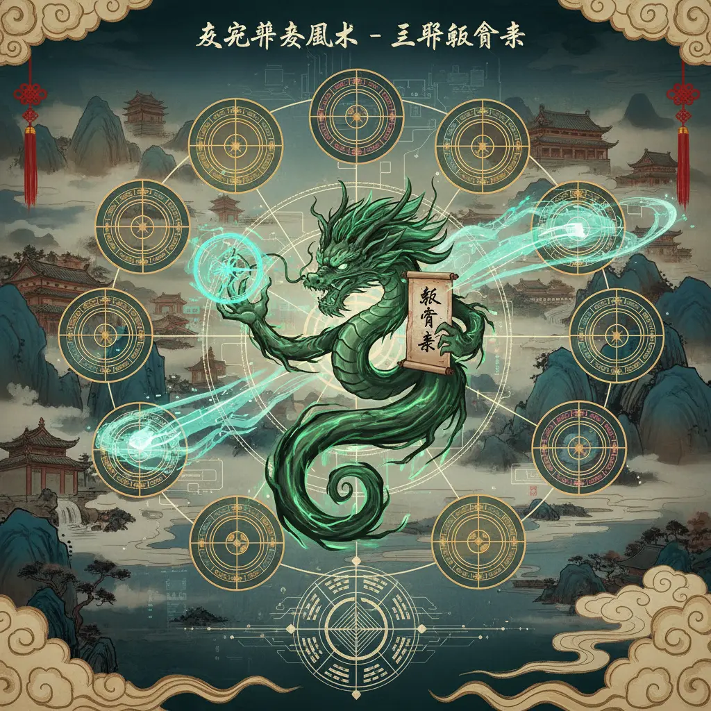 玄空飛星風水 - 三碧祿存星