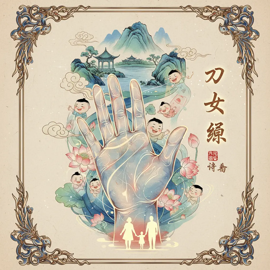 子女緣 - 手相