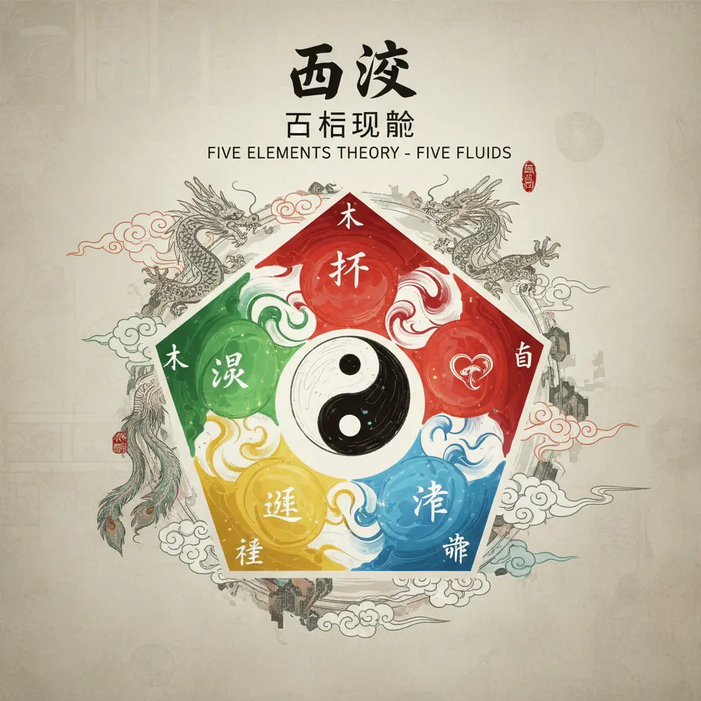 五行理論 - 五液