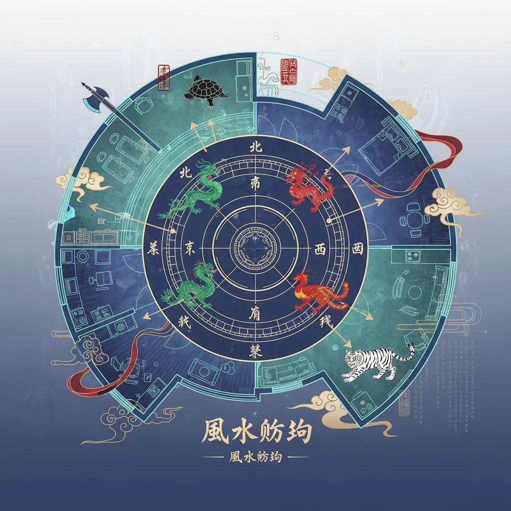 風水佈局 - 風水方位