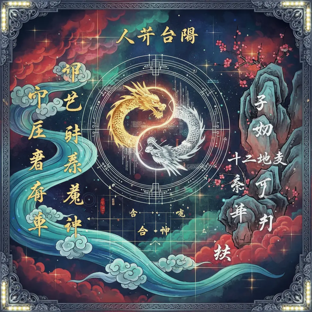 八字合盤 - 天干地支