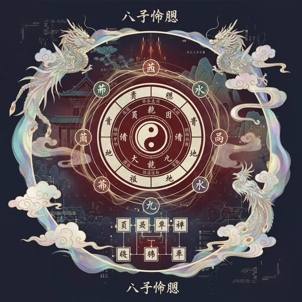 子平八字 - 八字命盤