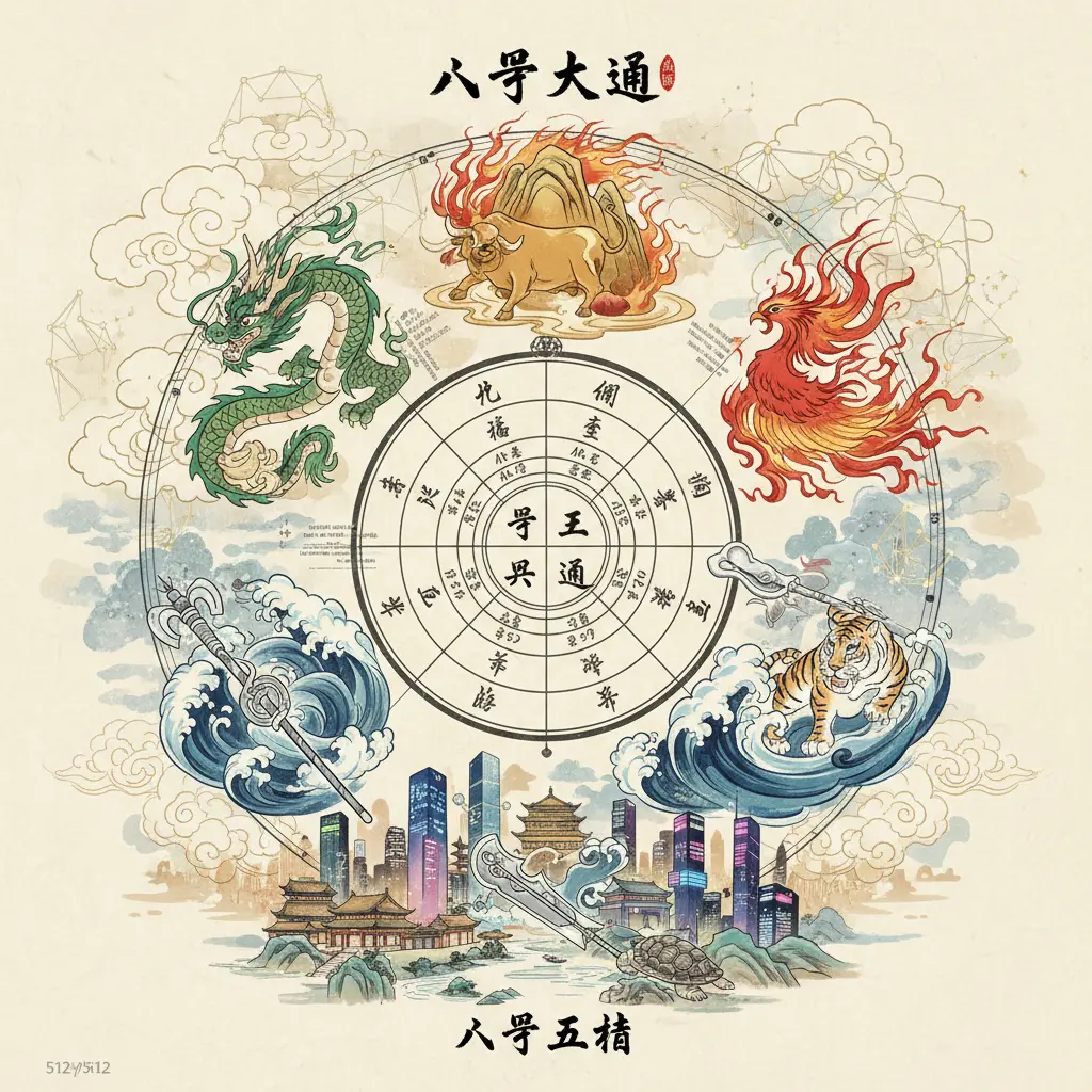 八字五行 - 八字大運