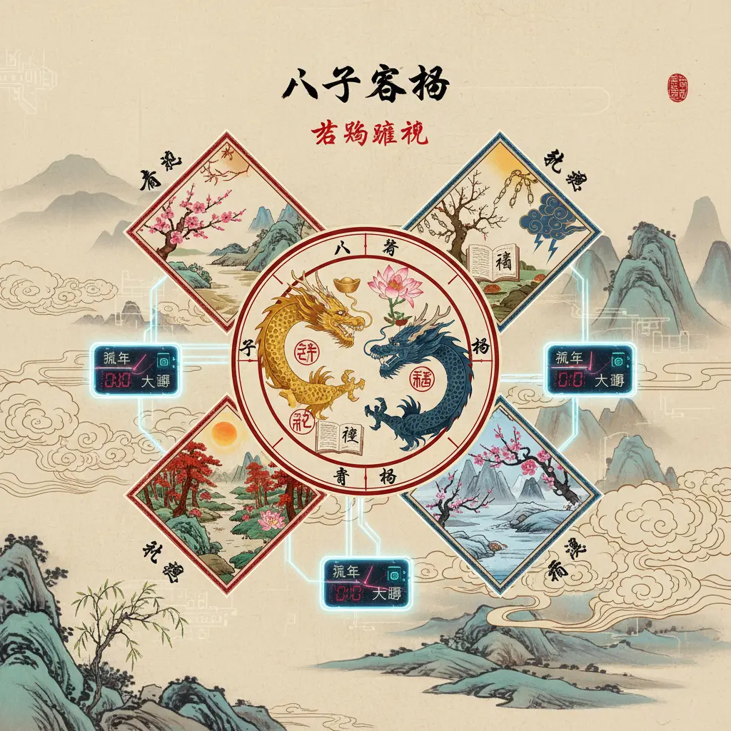 吉凶應期 - 八字格局