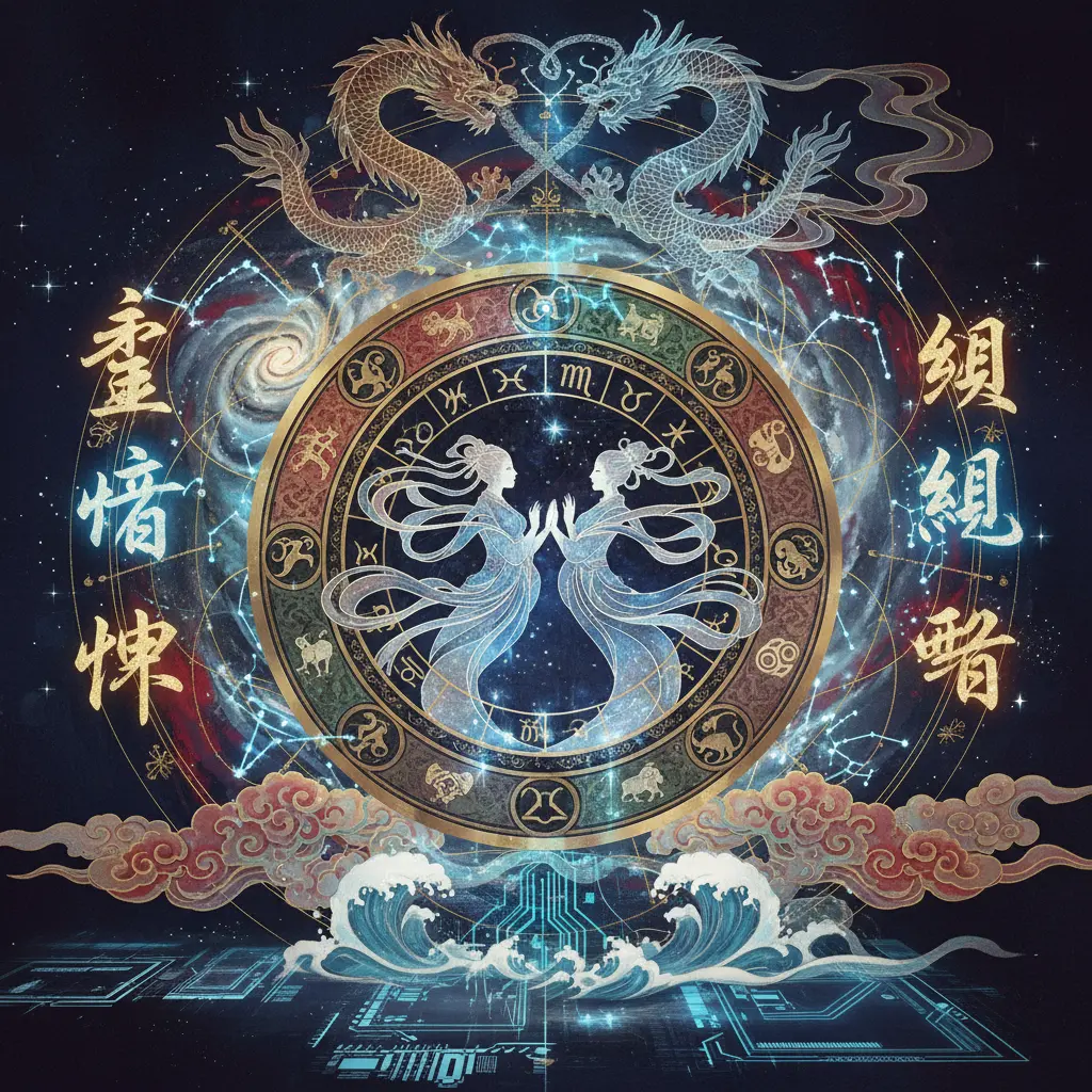 姻緣配對 - 星座命盤