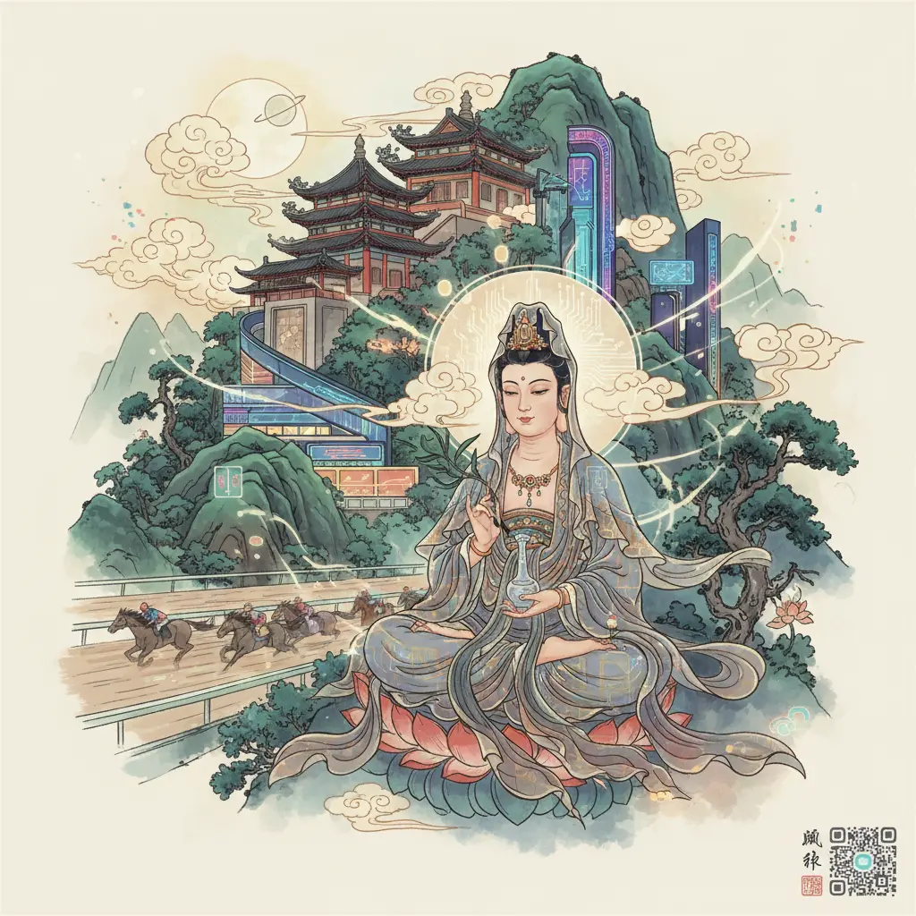 跑馬地廟 - 觀音