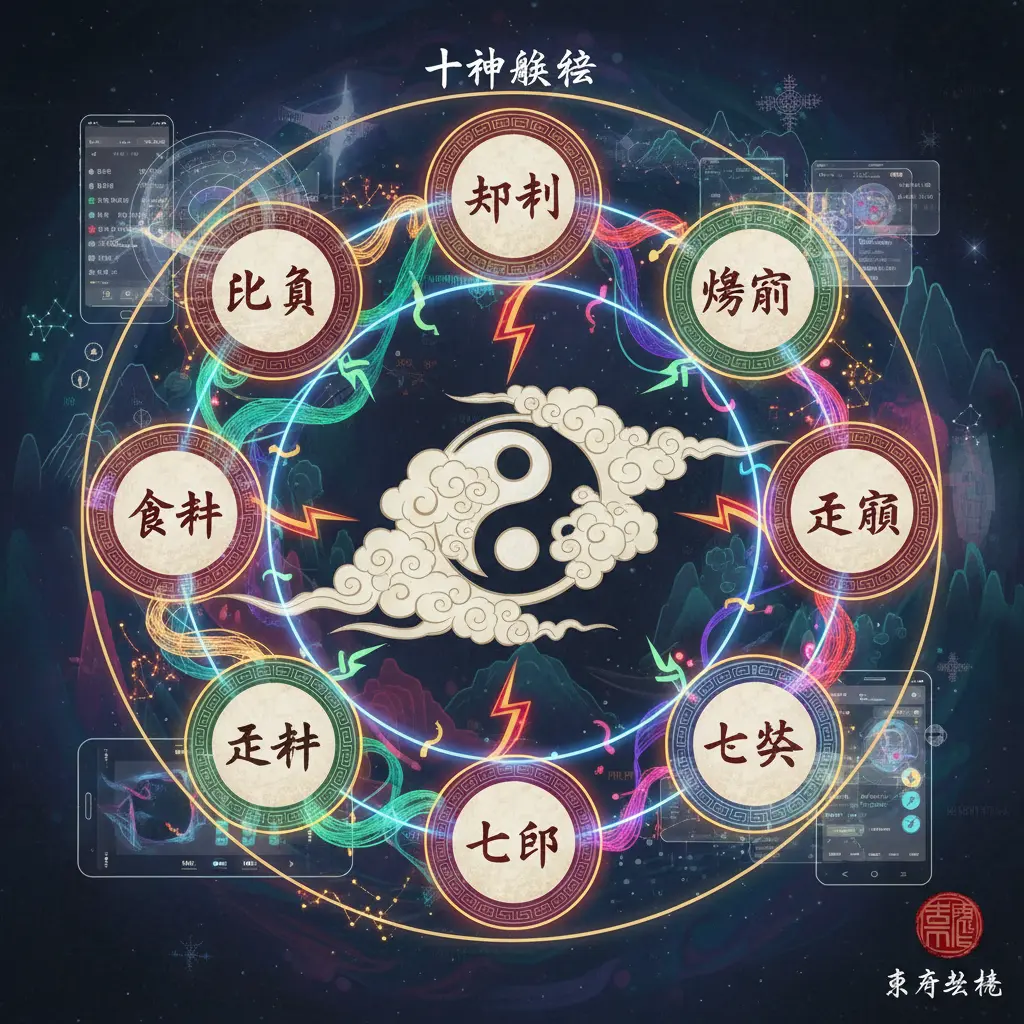 十神關係 - 十神