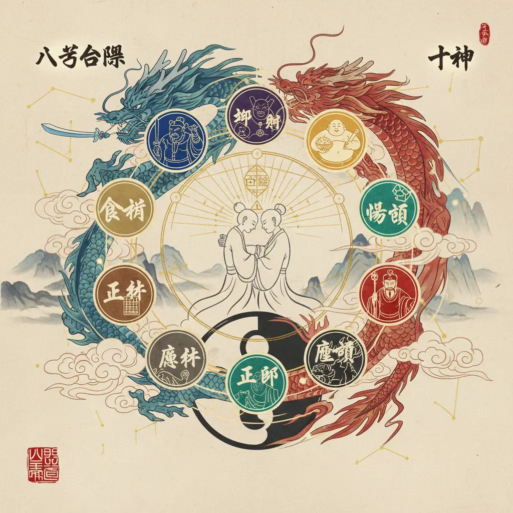 八字合盤 - 十神