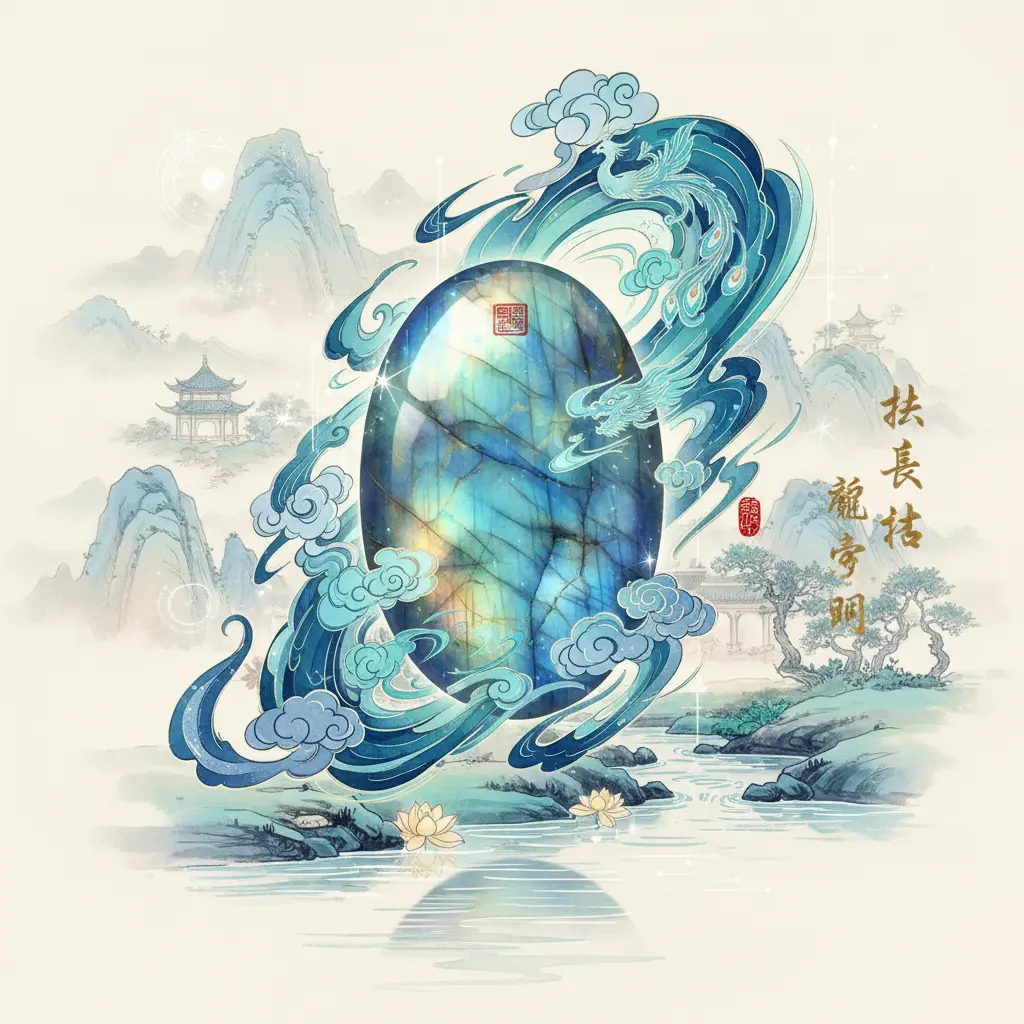 能量水晶 - 拉長石