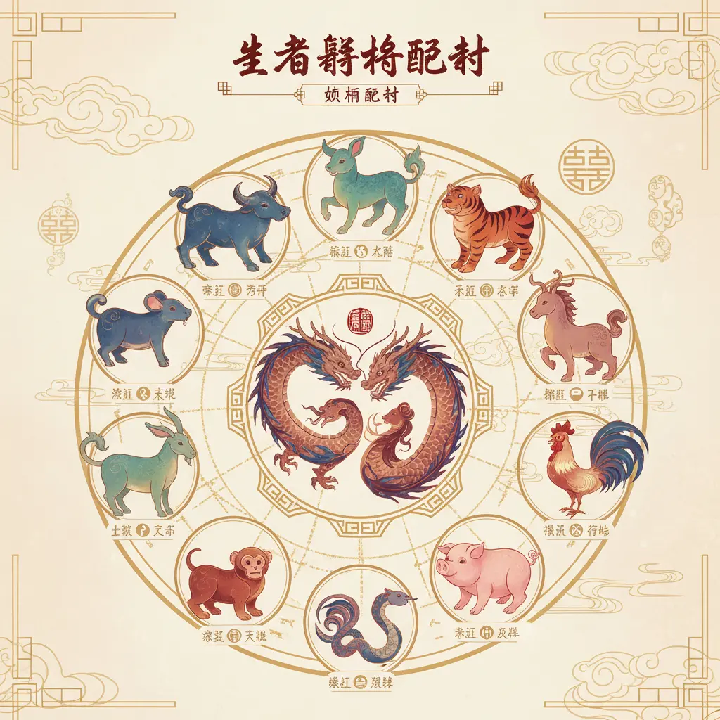 婚姻配對 - 生肖屬相配對