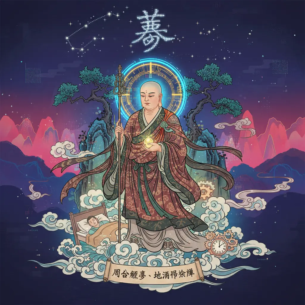 周公解夢 - 地藏王菩薩