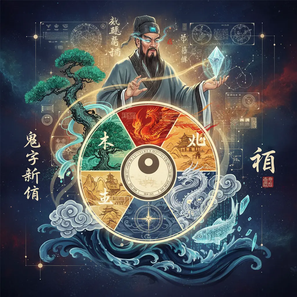 鬼谷子算命 - 五行