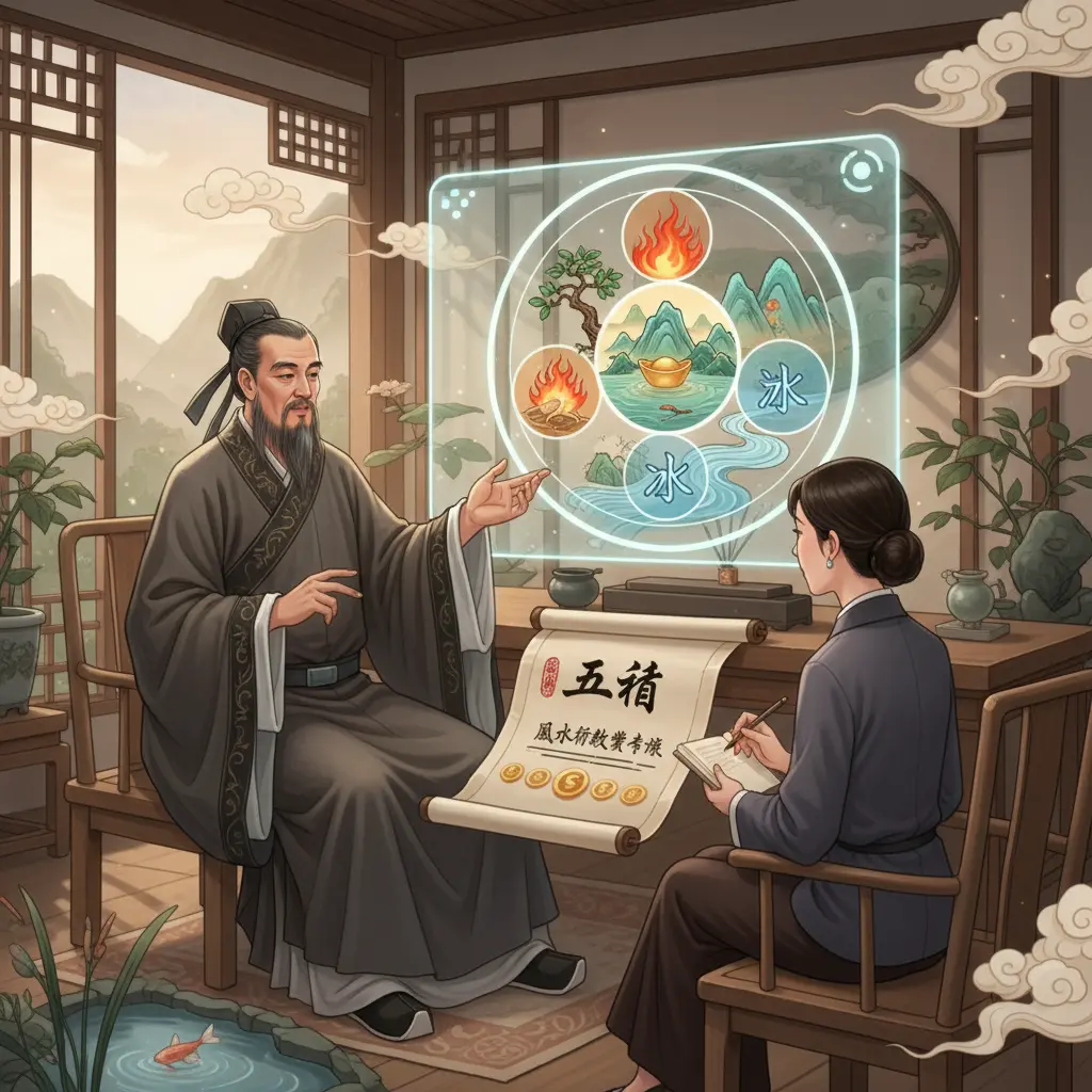 風水師收費 - 五行