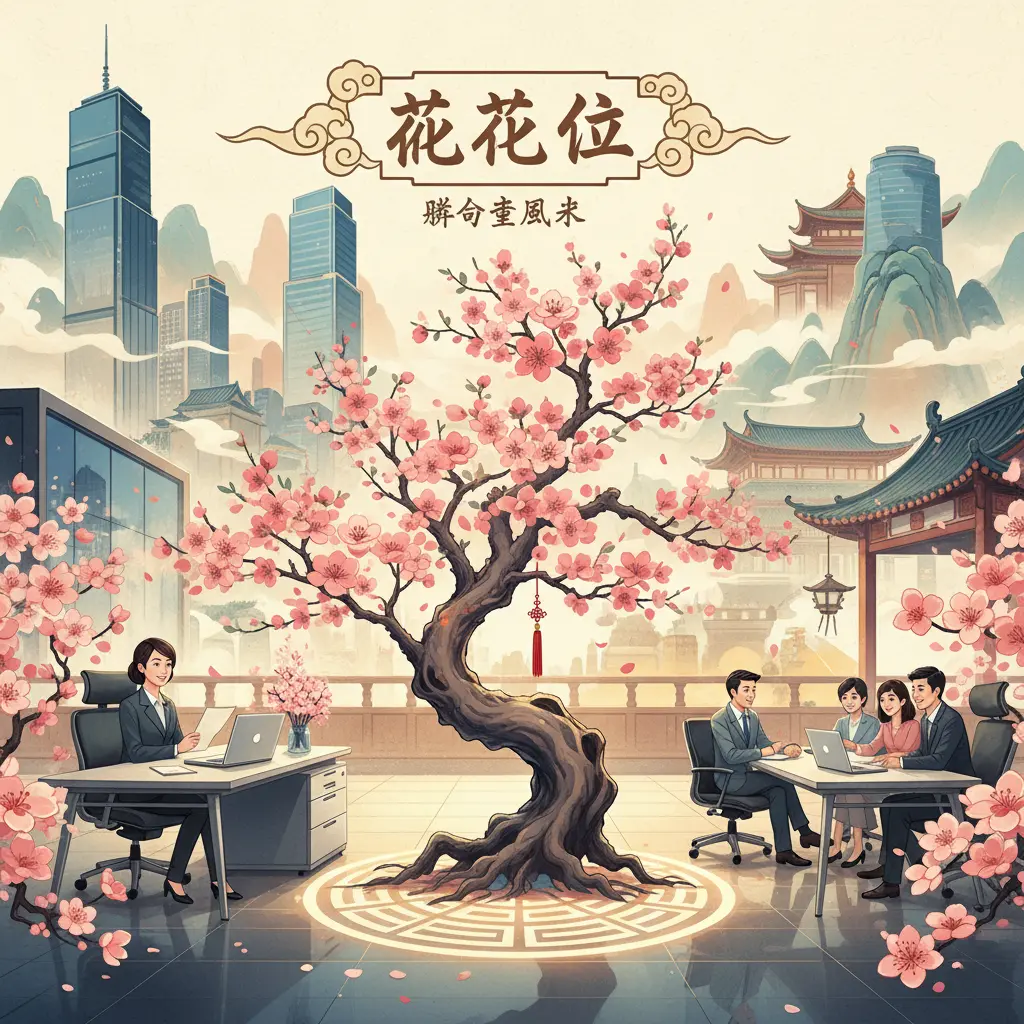 辦公室風水 - 桃花位