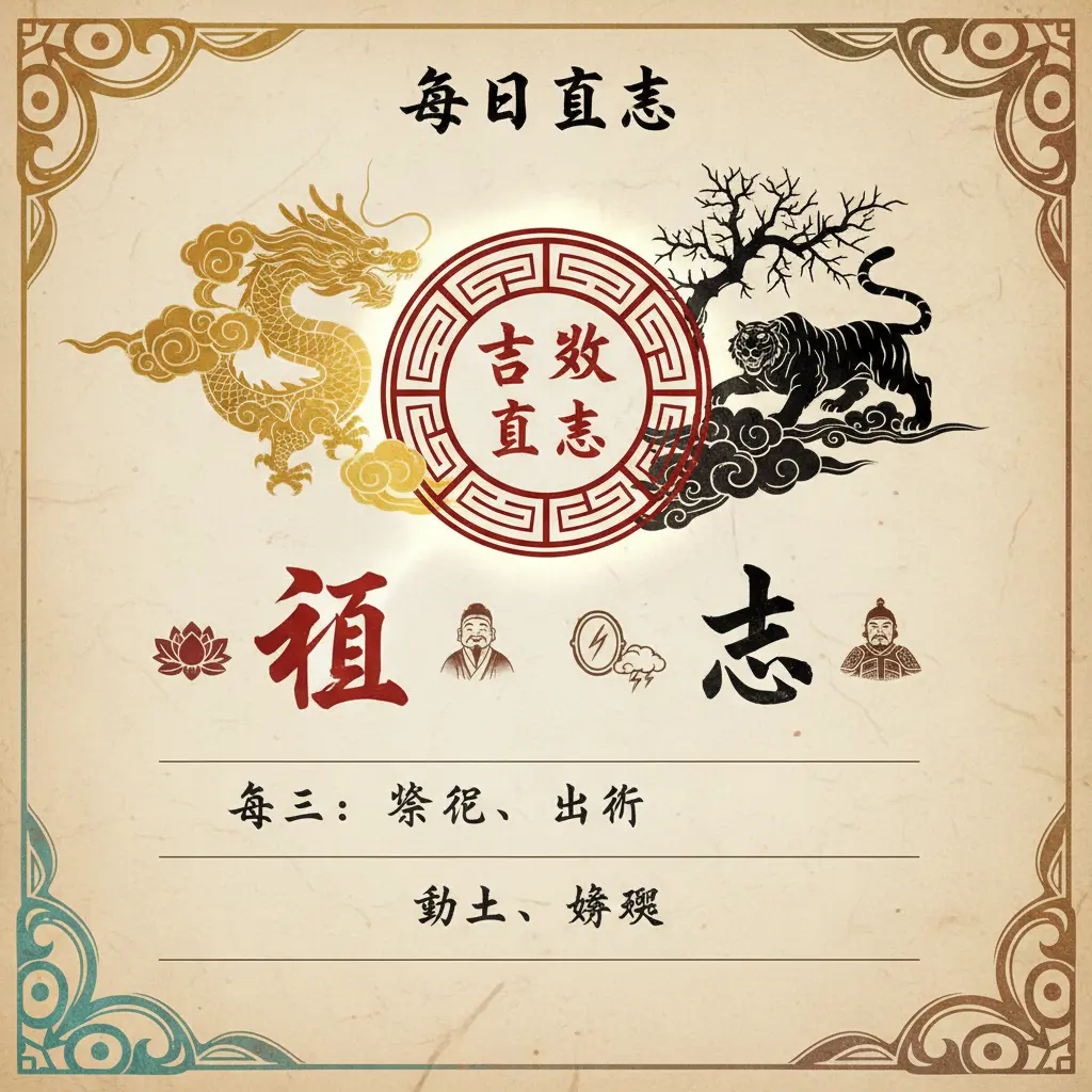 每日宜忌 - 吉凶宜忌