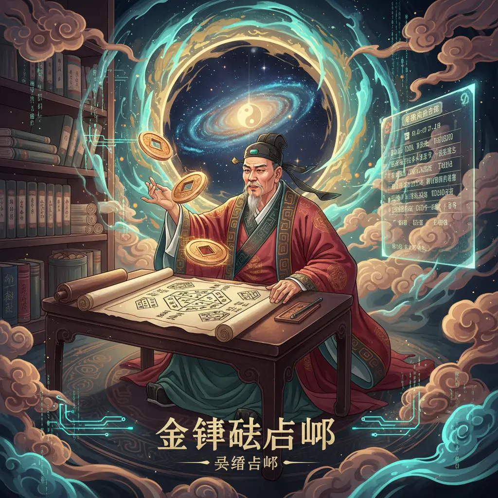 易經占卜 - 金錢卦占卜