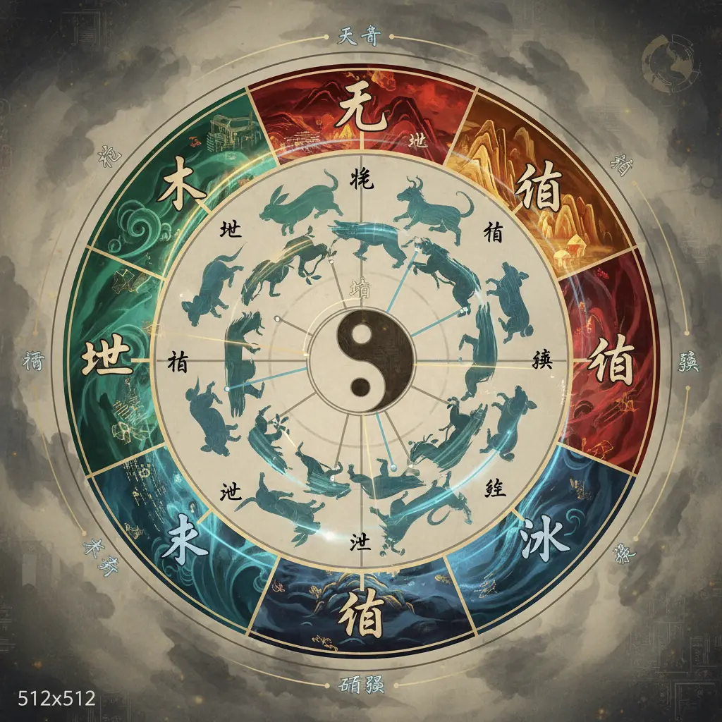 五行強弱 - 天干地支