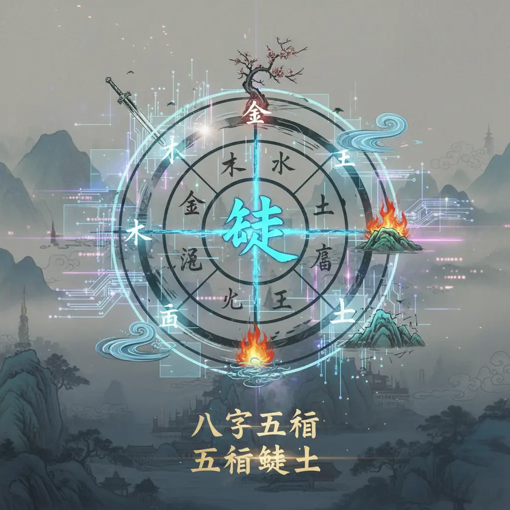 五行缺什麼 - 八字五行