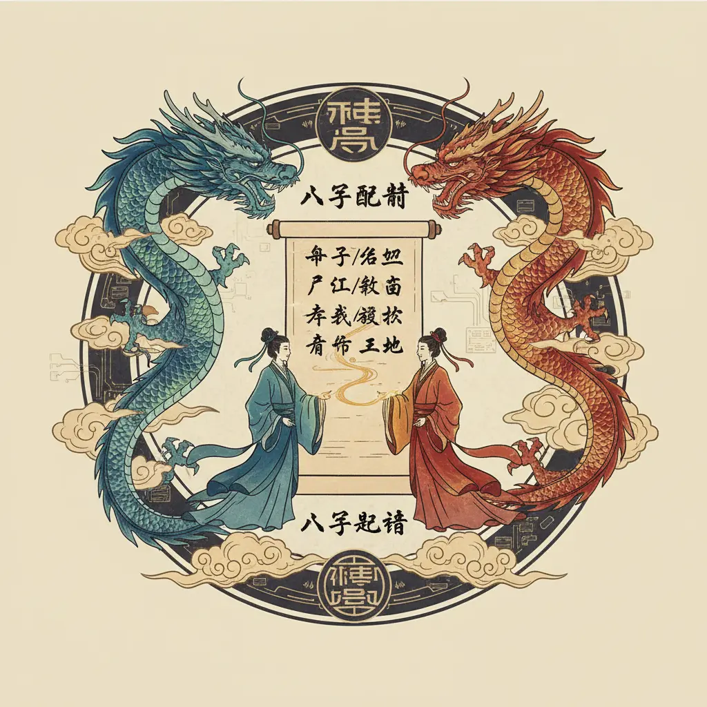 八字起名 - 八字配對