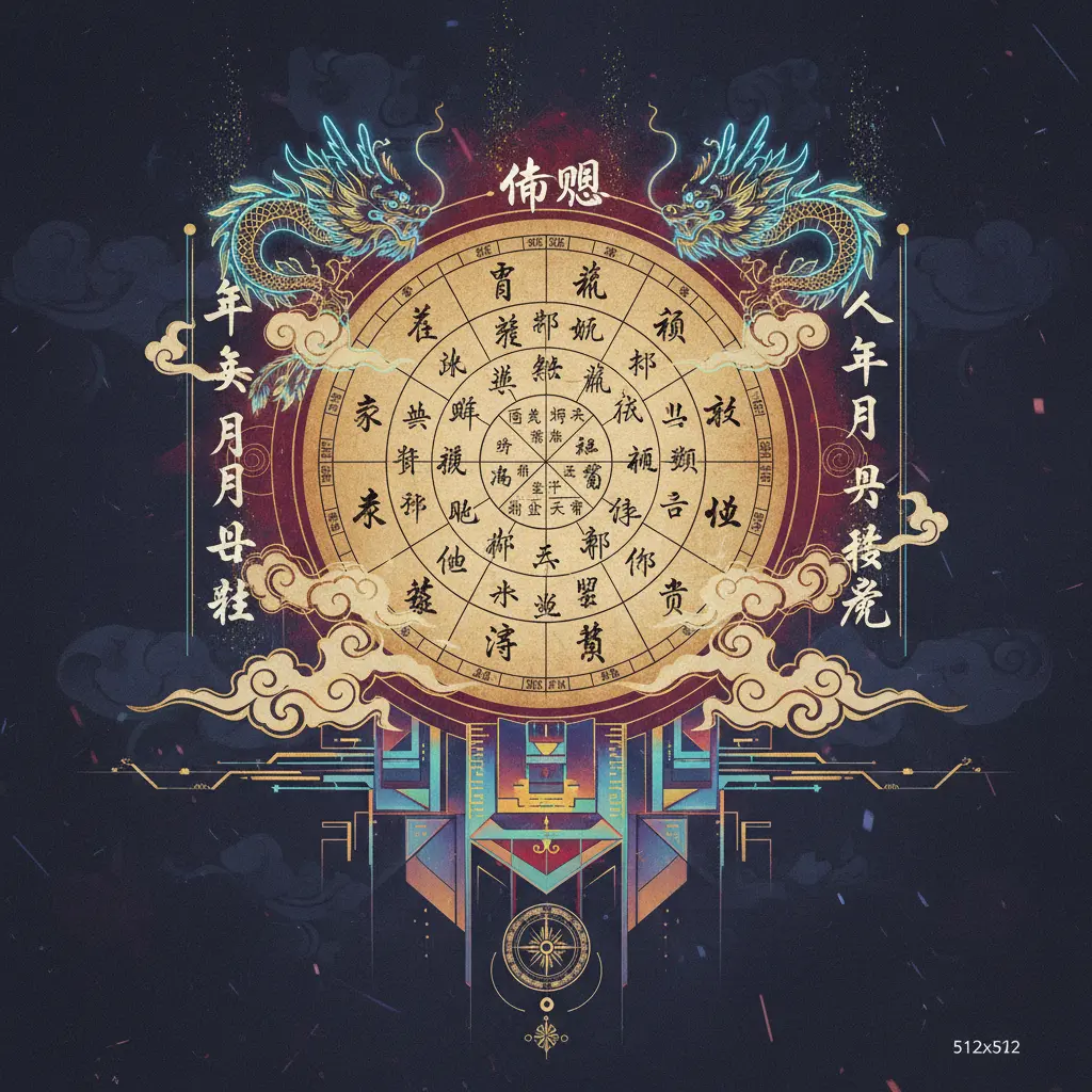 命盤八字 - 命盤