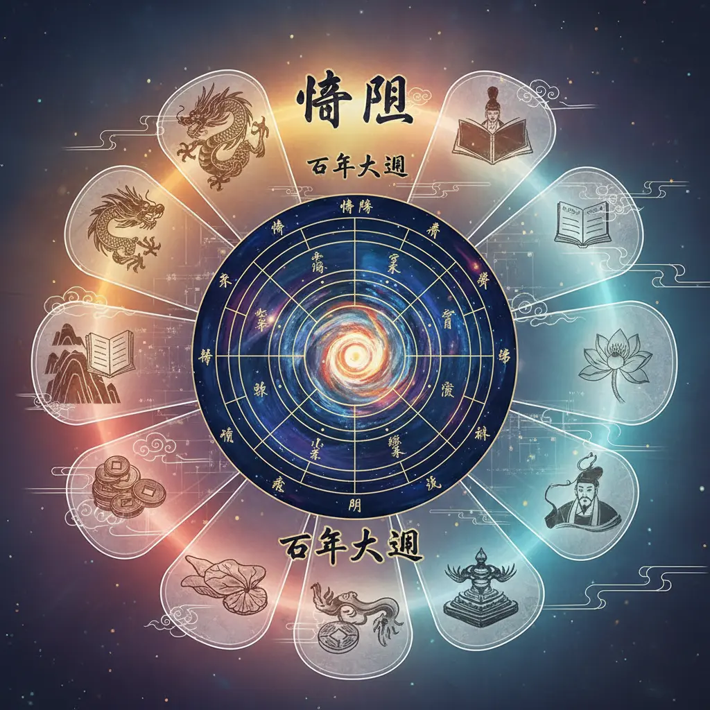 十年大運 - 命盤