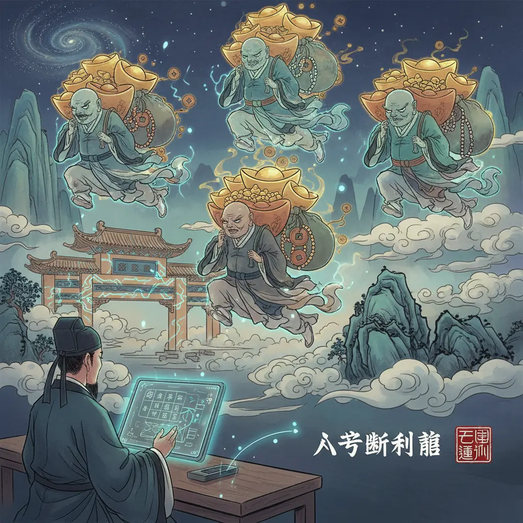 八字斷財富 - 五鬼運財