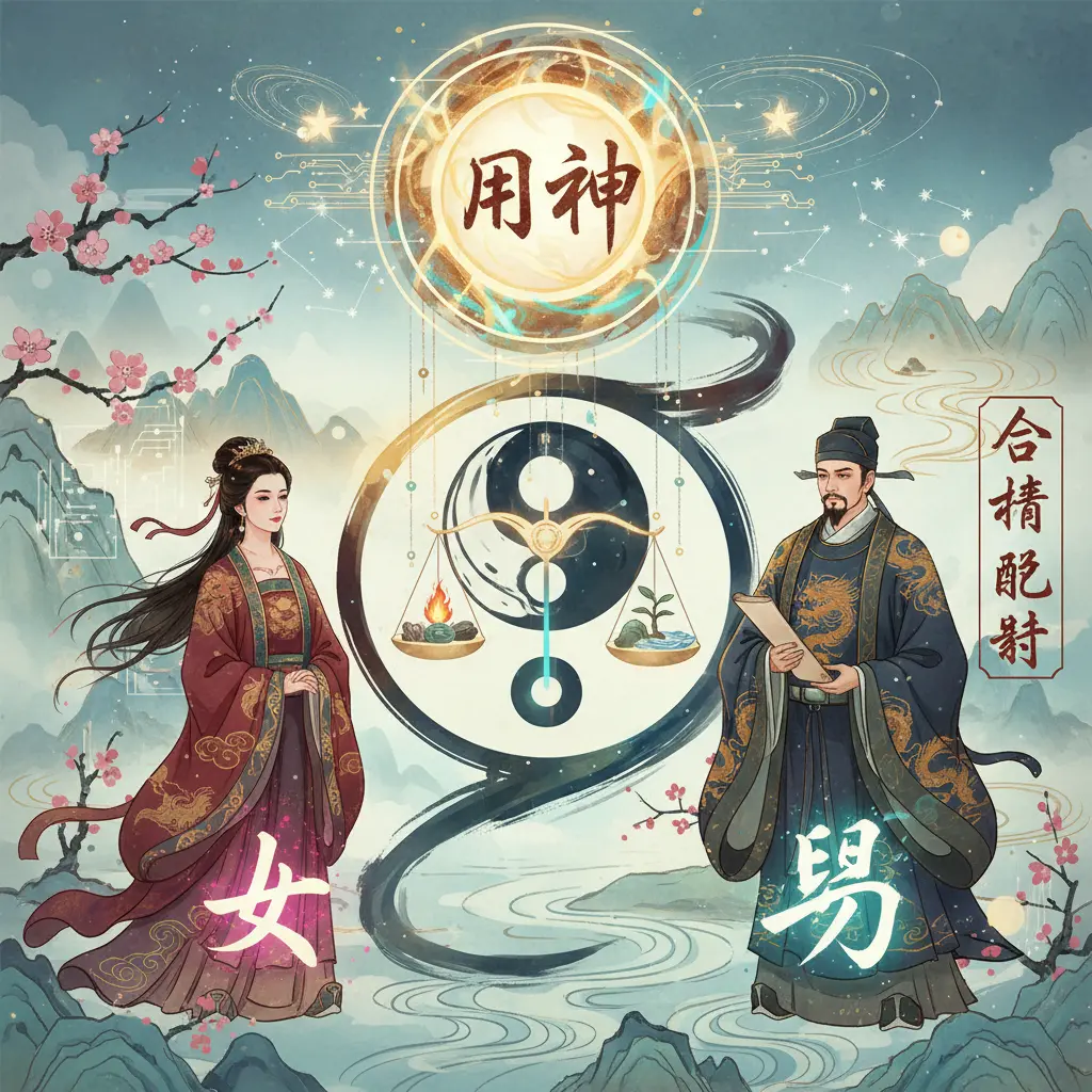 合婚配對 - 用神