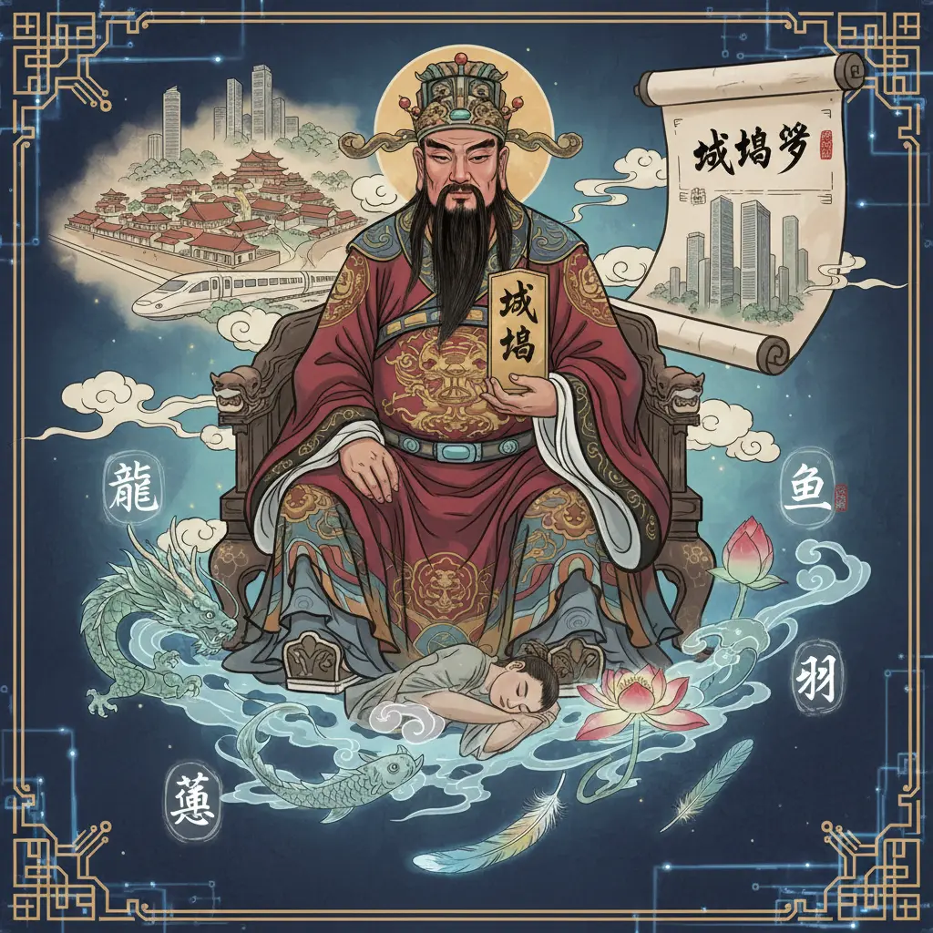 周公解夢 - 城隍爺