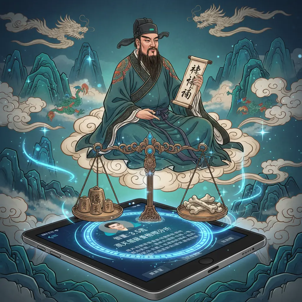 線上命理 - 袁天罡稱骨