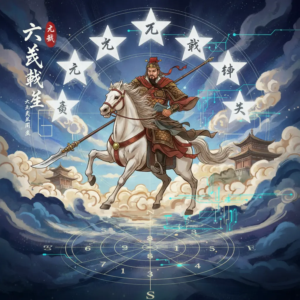 玄空飛星風水 - 六白武曲星