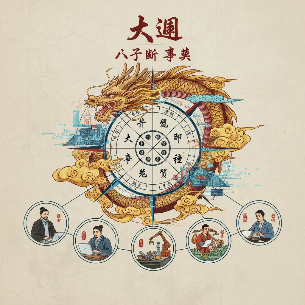 八字斷事業 - 大運