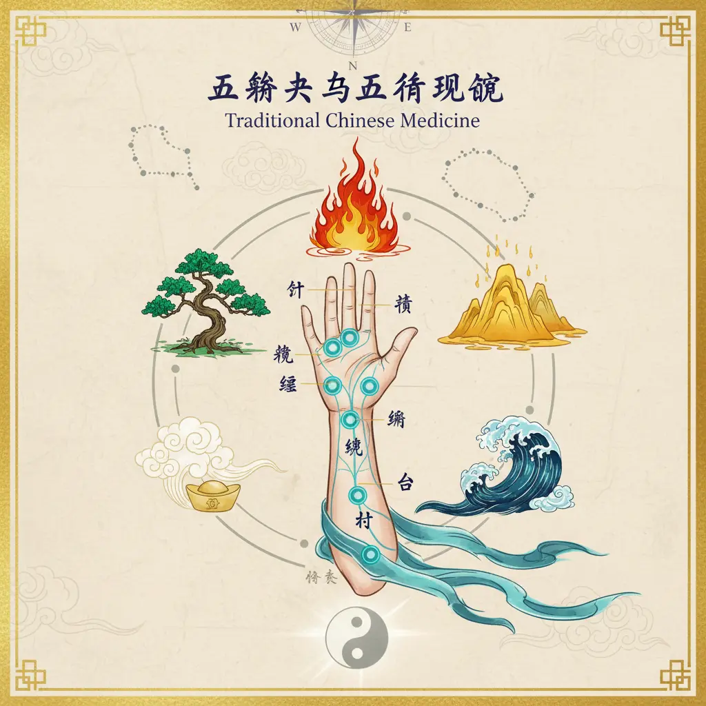 五行理論 - 五輸穴