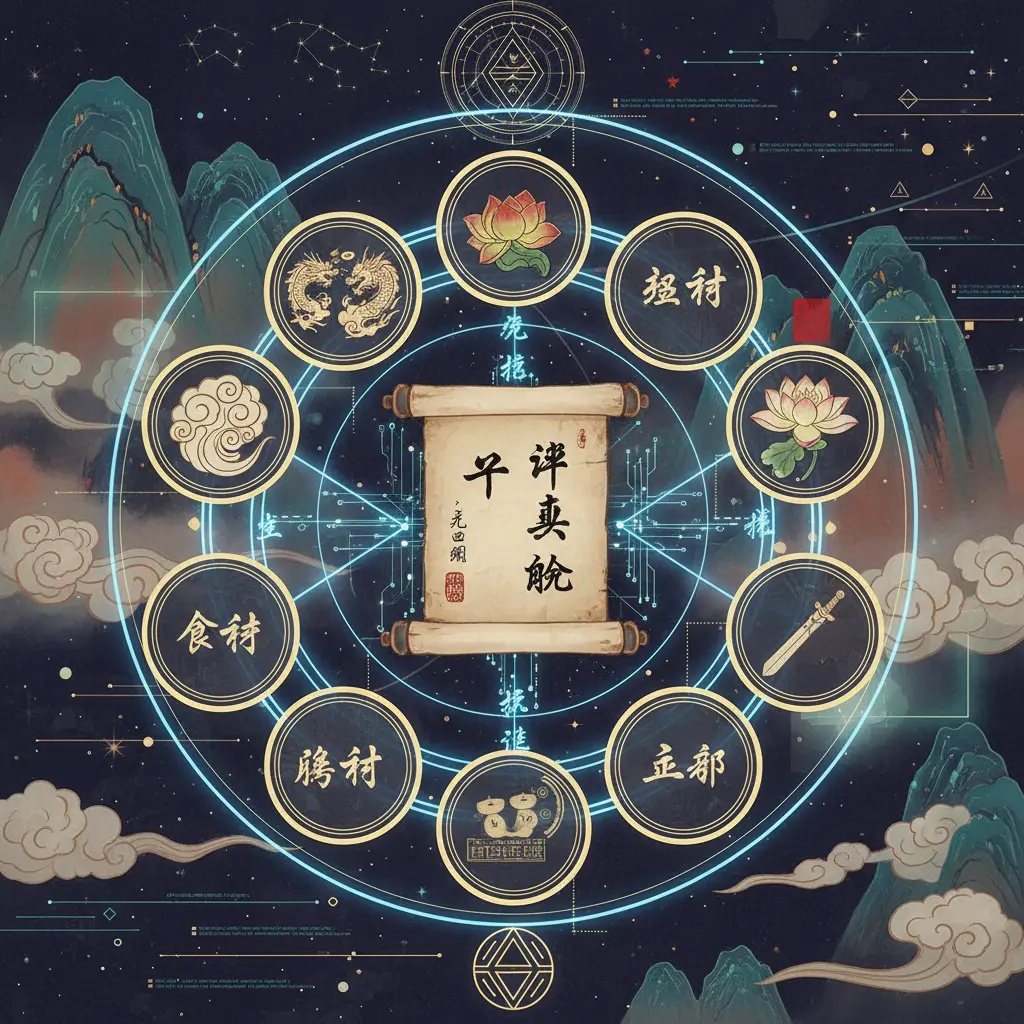 十神關係 - 子平真詮