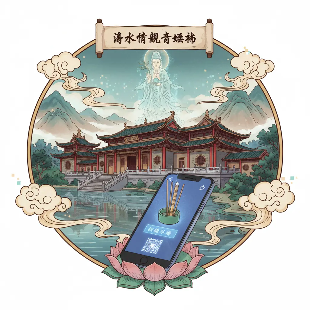 線上求籤 - 潭水亭觀音媽廟