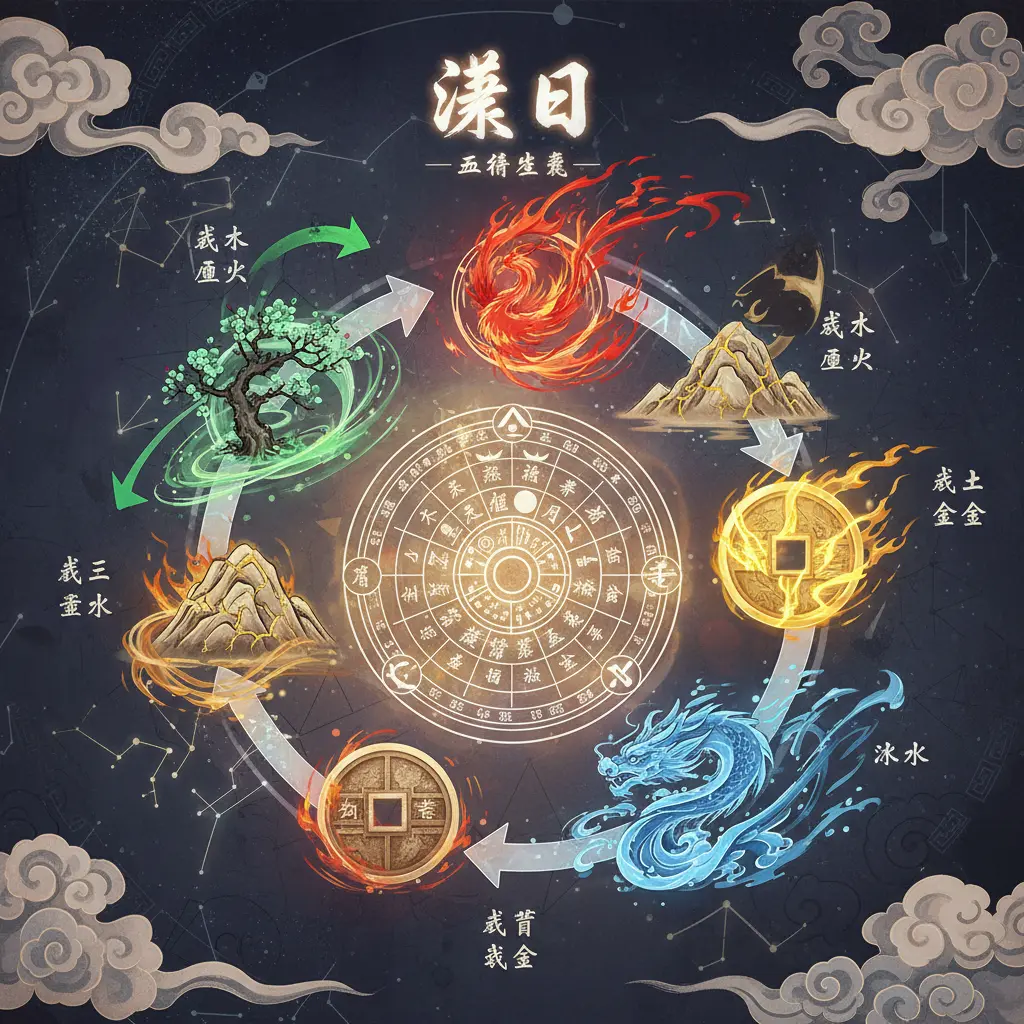 五行生剋 - 擇日