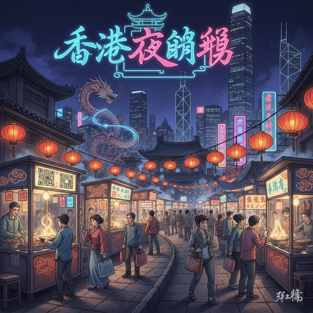 香港廟街文化 - 香港夜繽紛