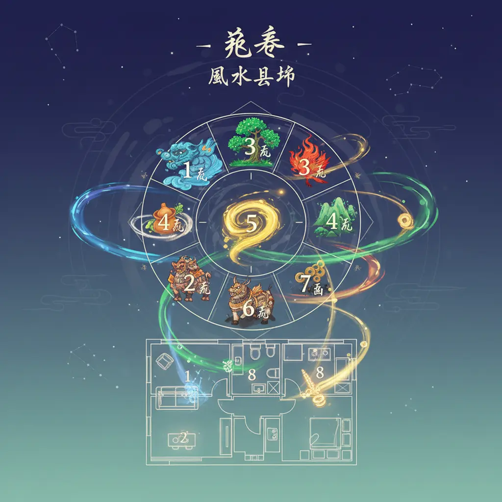 風水布局 - 飛星