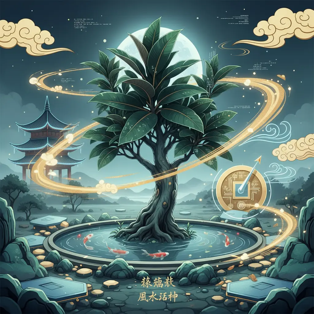 風水植物 - 橡膠樹