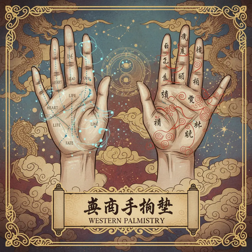 掌相 - 西方手相學