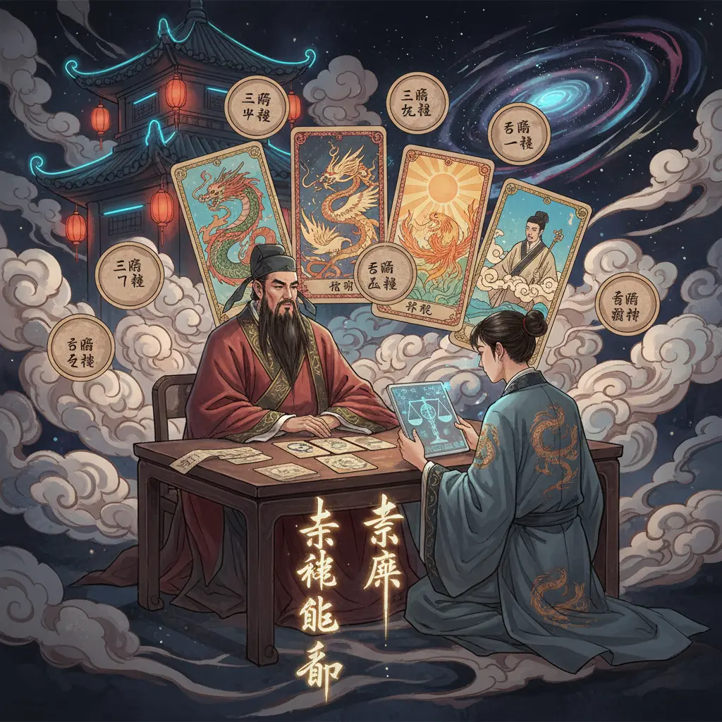 袁天罡稱骨 - 塔羅牌占卜